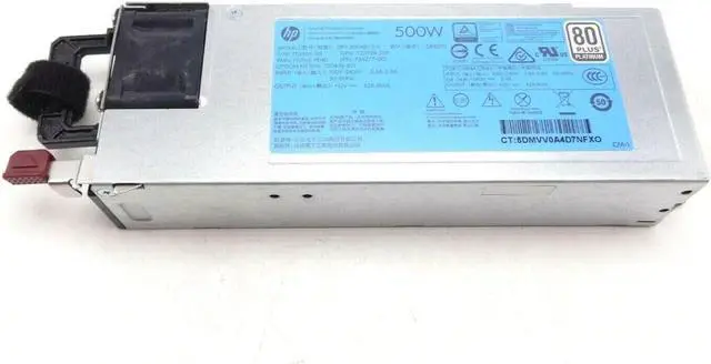 Alt view image 2 of 3 - HSTNS-PC40 723595-501 500W Flex Slot Platinum HOT Plug Power Supply G9