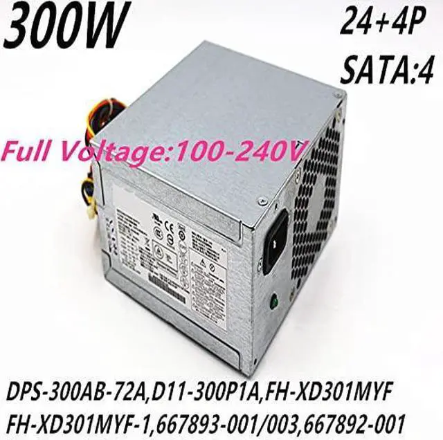 Alt view image 5 of 5 - PSU for 3330 3340 3380 300W Power Supply DPS-300AB-72A D11-300P1A PS-6301-8 FH-XD301MYF-1 D13-300P2A HP-D3006A0