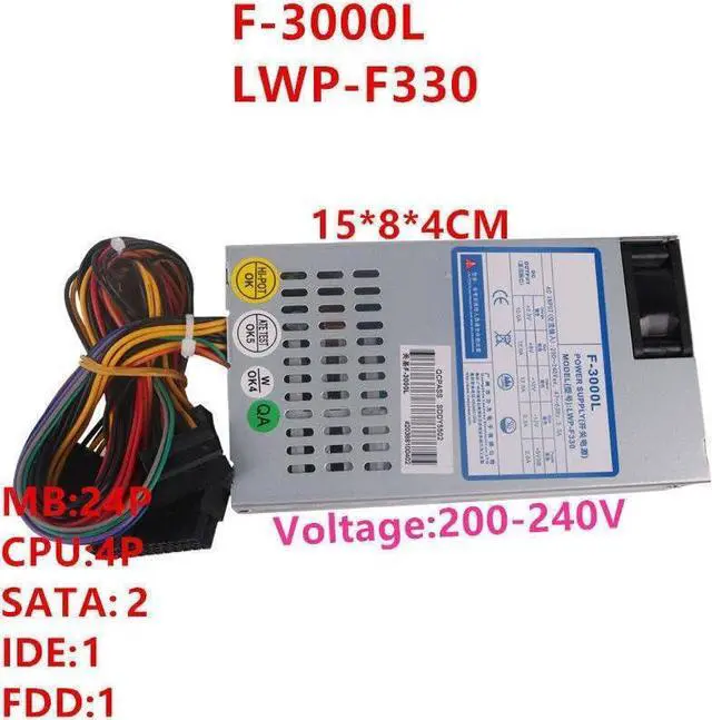 Alt view image 4 of 4 - PSU for AIO Flex Small 1U Rated 180W Power Supply F-3000L LWP-F330
