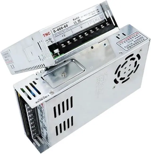 Alt view image 5 of 5 - 350W Switching Power Supply S-350-24V 14.6A / 5V 60A / 12V 30A / 36V 48V DC for 57 Stepper Motor of CNC Milling Machine (Color : S-350W 24V 14.6A)