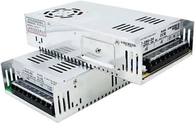 Alt view image 4 of 5 - 350W Switching Power Supply S-350-24V 14.6A / 5V 60A / 12V 30A / 36V 48V DC for 57 Stepper Motor of CNC Milling Machine (Color : S-350W 24V 14.6A)