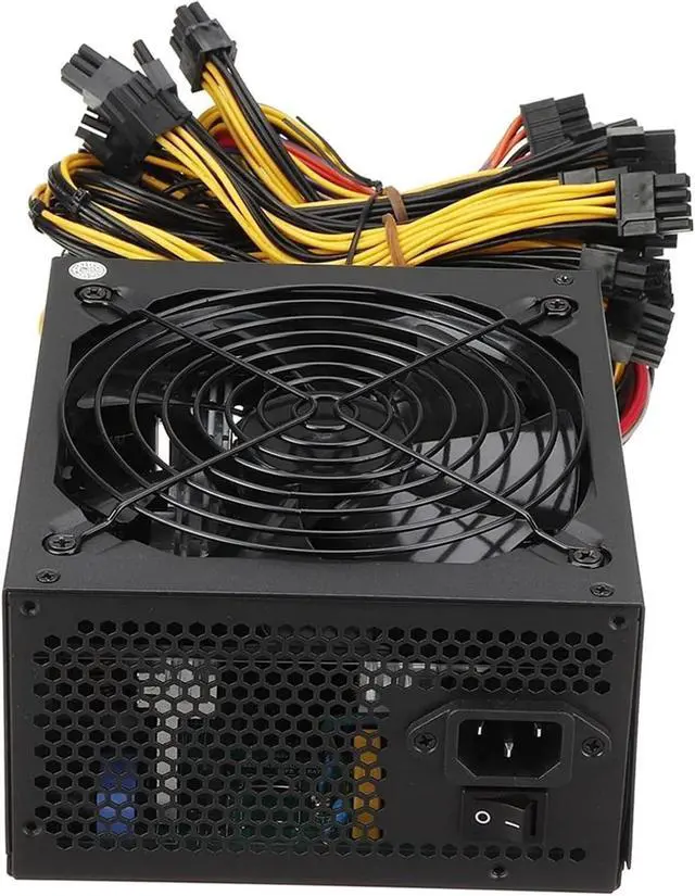 Alt view image 5 of 7 - 1800W Miner Graphics Card Power Supply for Mining 180~240V 80Plus Platinum Certified ATX PSU