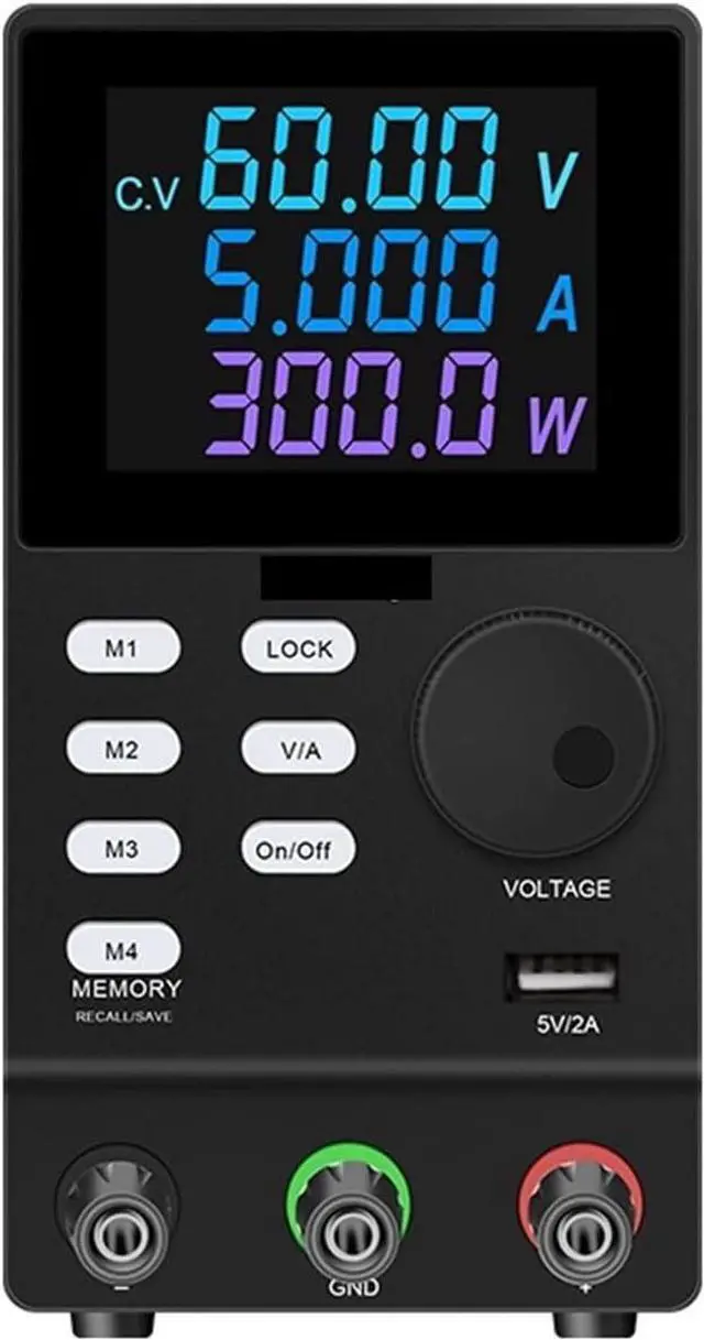 Main image of dc Power Supply USB Programmable Power Supply with 232 Port 300V 200V 120V 60V 30V Regulated Current Stabilizer for Computer Communica (Color : SC557-SPPS605DR-B, Size : 220V)