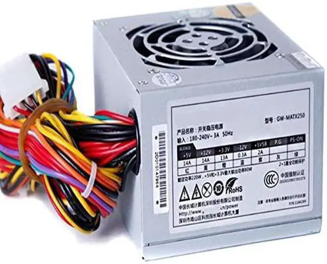 Alt view image 4 of 5 - PC PSU for Great Wall AMD SFX Quiet Small Power Supply 220W Power Supply GW-MATX250