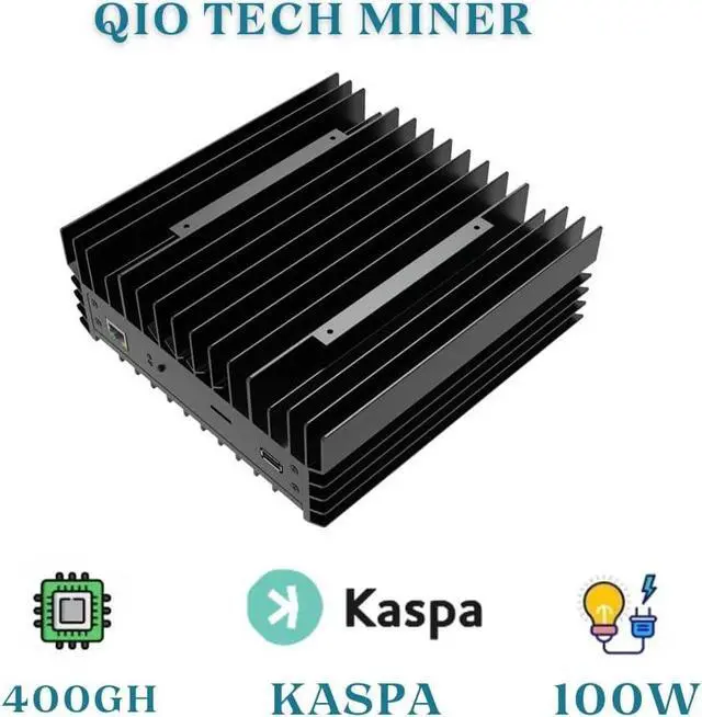 Alt view image 2 of 4 - New IceRiver KS0 ultra 400Gh 100w Kas Miner Kaspa Mining Crypto Asic Miner Machine include PSU Power Supply and Power Cords