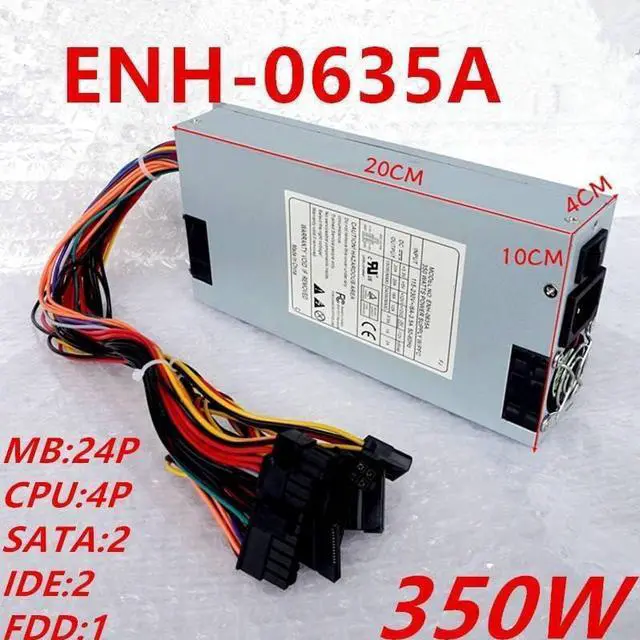 Alt view image 6 of 6 - PSU for Flex Standard 1U 350W Switching Power Supply ENH-0635A