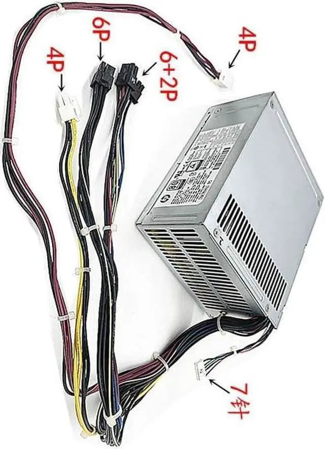 Alt view image 4 of 4 - DPS-500AB-32A for desktop Z2 800 880 G3 G4 G5 power supply 901759-013