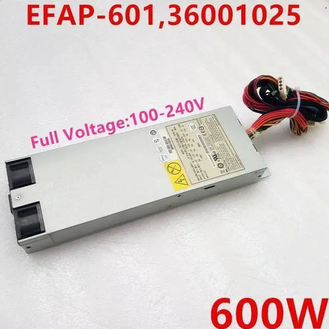Alt view image 6 of 6 - PSU for R510 G6 1U 600W Switching Power Supply EFAP-601 36001025