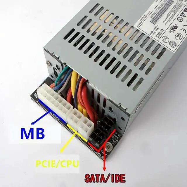 Alt view image 3 of 6 - PSU for Fully Modular 80plus Bronze Flex Small 1U K39 250W Switching Power Supply ENP-7025B