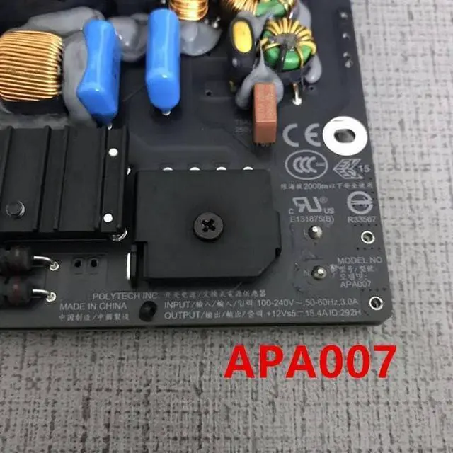 Alt view image 5 of 6 - 0riginal PSU Board for iMac 21.5" AIO A1418 180W Power Supply APA007 ADP-185BF T