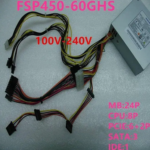 Alt view image 2 of 6 - PSU for FSP 80plus Bronze SFX MS450 450W Switching Power Supply FSP450-60GHS ST45SF FSP350-60GHS