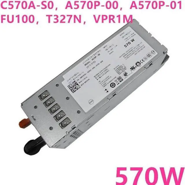 Alt view image 6 of 6 - PSU for R710 T610 570W Switching Power Supply C570A-S0 A570P-00 A570P-01 FU100 T327N VPR1M