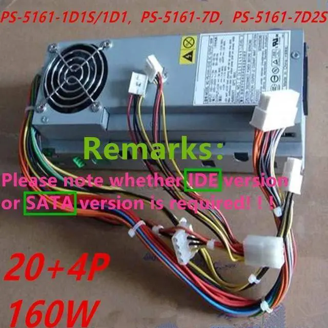 Alt view image 6 of 6 - PSU for 160W Power Supply PS-5161-1D1S PS-5161-1D1 PS-5161-7D PS-5161-7DS PS-5161-7DS2 L161NF3P U270NF3W