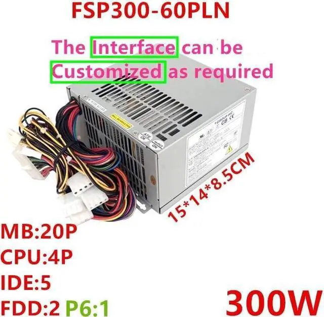 Alt view image 5 of 5 - PSU for FSP -5V P6 610L 610H 300W Switching Power Supply FSP300-60PLN FSP300-60PFN