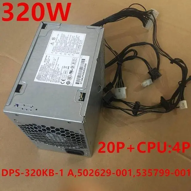 Alt view image 3 of 3 - PSU for Workstations Z200 320W Switching Power Supply DPS-320KB-1 A 502629-001 535799-001
