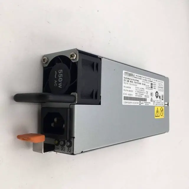 Alt view image 2 of 3 - 700-013702-0000 for X3550M5 X3650M5 550W server power supply 700-013702-0200 94Y8188 94Y8278 MAX 550W