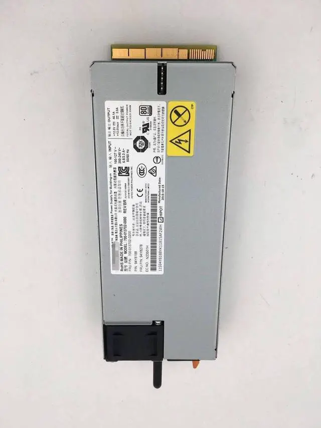 Main image of 700-013702-0000 for X3550M5 X3650M5 550W server power supply 700-013702-0200 94Y8188 94Y8278 MAX 550W