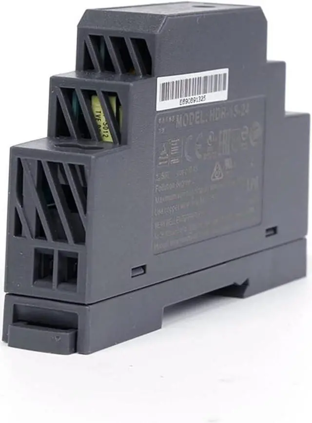 Alt view image 2 of 7 - (12PACK) Mean Well HDR Switch Mode DIN Rail Power Supply 120 ? 370 V Dc, 85 ? 264 V Ac Input HDR-15 Series 15W (HDR-15-24)
