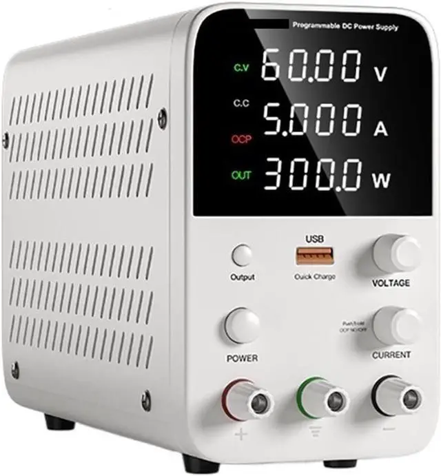 Main image of dc Power Supply Laboratory Workbench Power Supply 30V 10A Adjustable DC Power Supply Programmable Memory Function Switching Power Supply (Color : WPS605B 60V 5A)