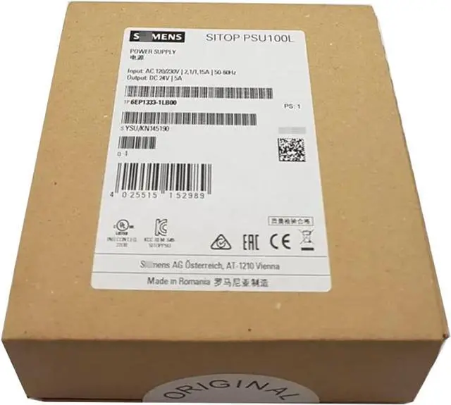 Alt view image 2 of 4 - 6EP1333-1LB00 PSU100L 24V/5A Stabilized Power Supply 6EP13331LB00 Sealed in Box 1 Year Warranty Fast Shipment