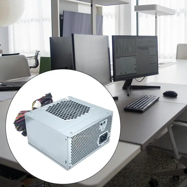Alt view image 5 of 7 - 24P+8P+SATAs 460W PSUs Replacement Desktop Computer Power Supply for 8910 8920 8300
