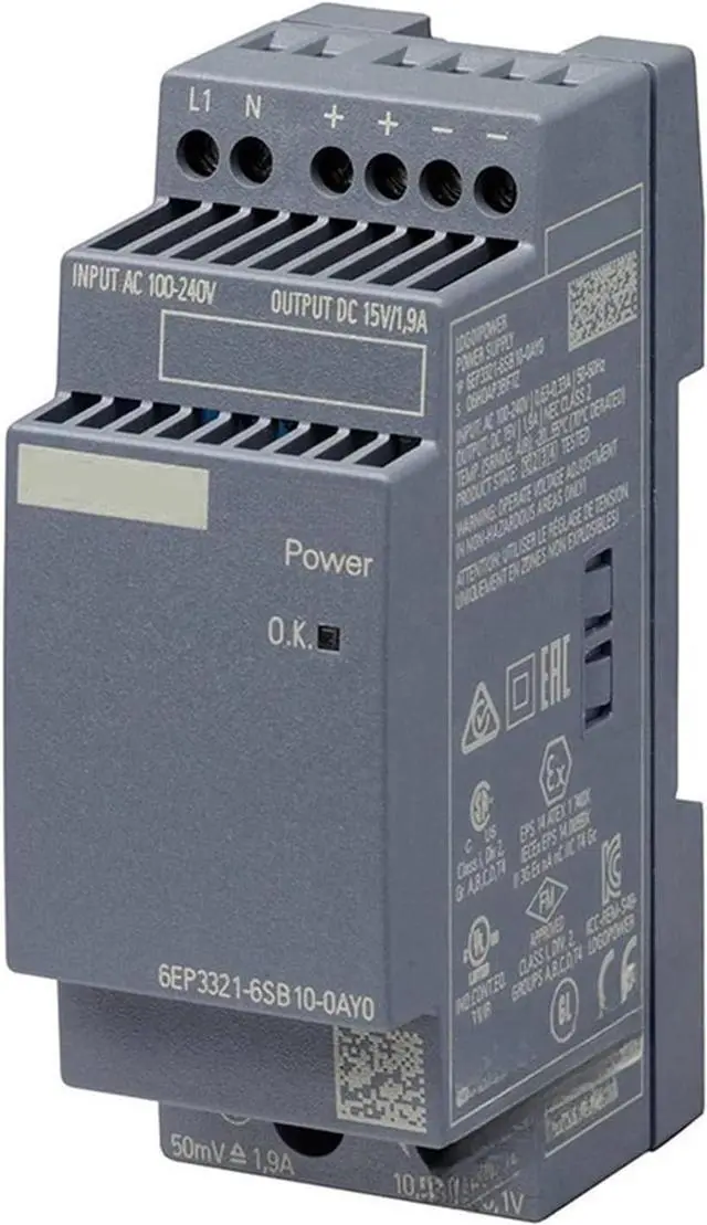 Main image of 6EP3321-6SB10-0AY0 15V/1.9A Stabilized Power Supply 6EP33216SB100AY0