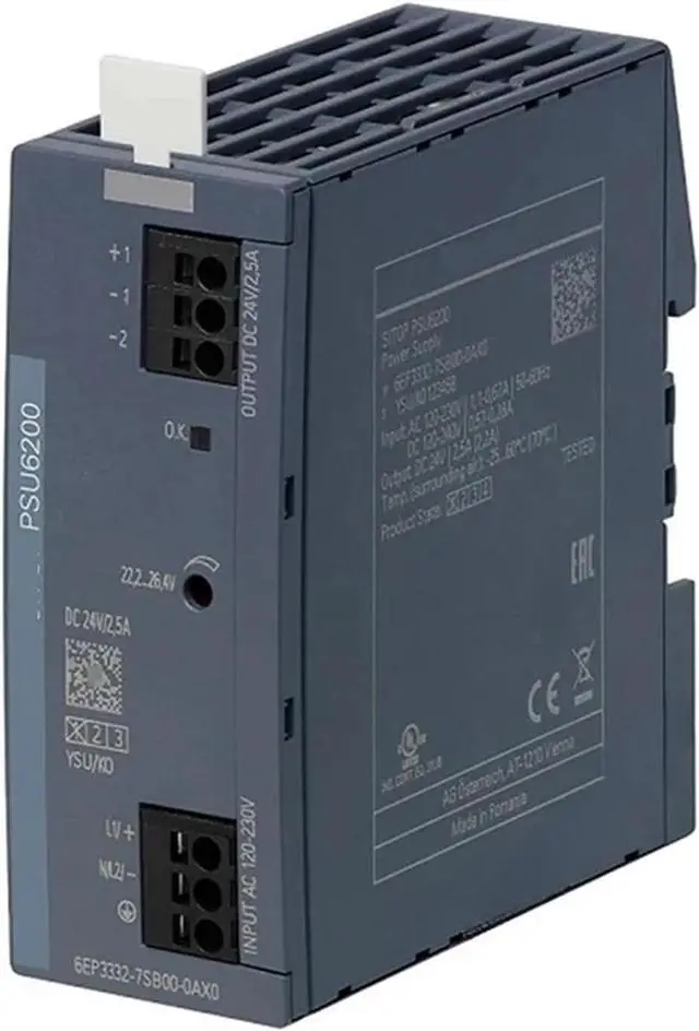 Main image of 6EP3332-7SB00-0AX0 PSU6200 24V/2.5A Stabilized Power Supply 6EP33327SB000AX0