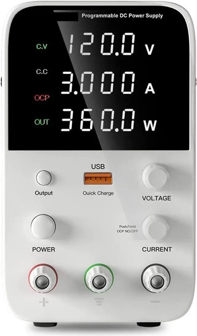 Main image of dc Power Supply DC Power Supply 30V10A Laboratory Workbench LED Digital Adjustable Power Supply 60V5A Programmable Voltage Regulator (Color : WPS1203B)