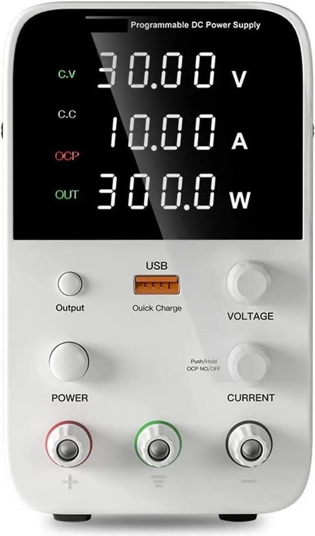 Main image of dc Power Supply DC Power Supply 30V10A Laboratory Workbench LED Digital Adjustable Power Supply 60V5A Programmable Voltage Regulator (Color : WPS3010B)