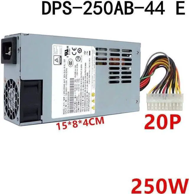 Alt view image 5 of 5 - PSU for AIO Flex POS Small 1U 20P 250W Power Supply DPS-250AB-44 E