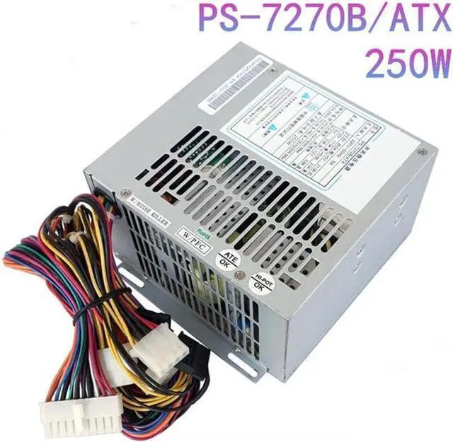 Alt view image 6 of 6 - PSU for EVOC ATX 810 820 250W Power Supply PS-7270B PS-7270B/ATX