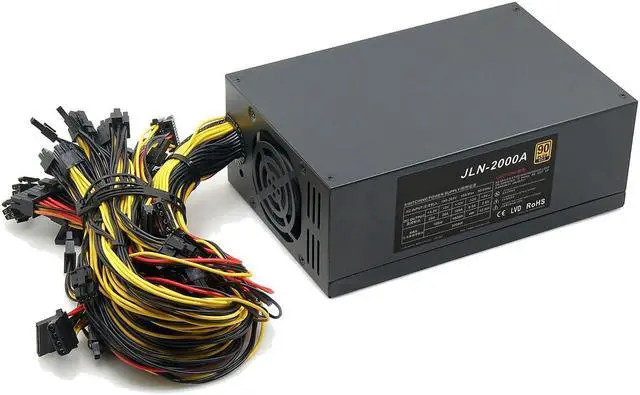 Alt view image 2 of 5 - JLN-2000A 2000W Power Supply, high Power Supply, ATX Power Supply and Multi-Graphics Card Power Supply