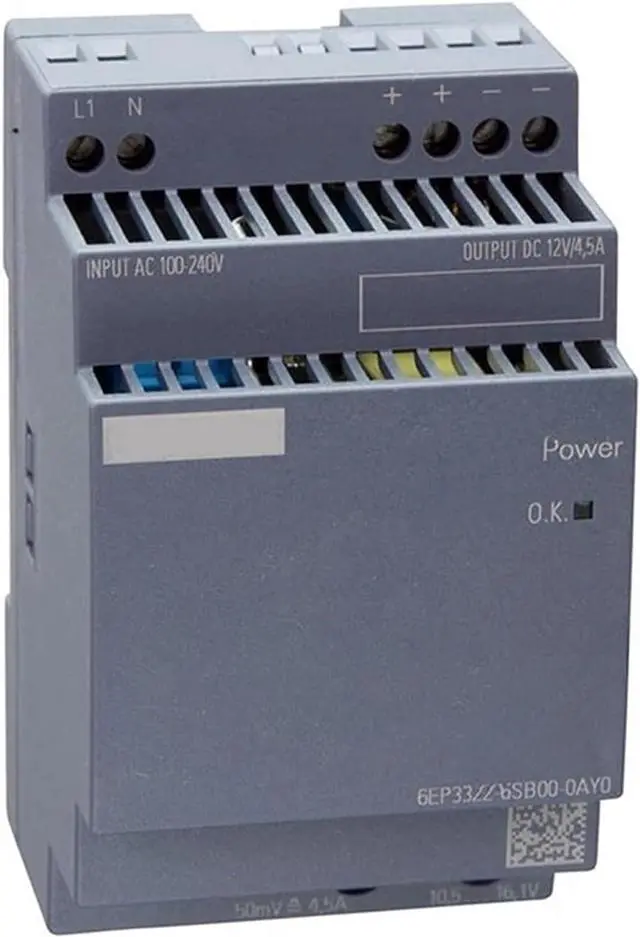 Main image of 6EP3322-6SB00-0AY0 12V/4.5A Stabilized Power Supply 6EP33226SB000AY0