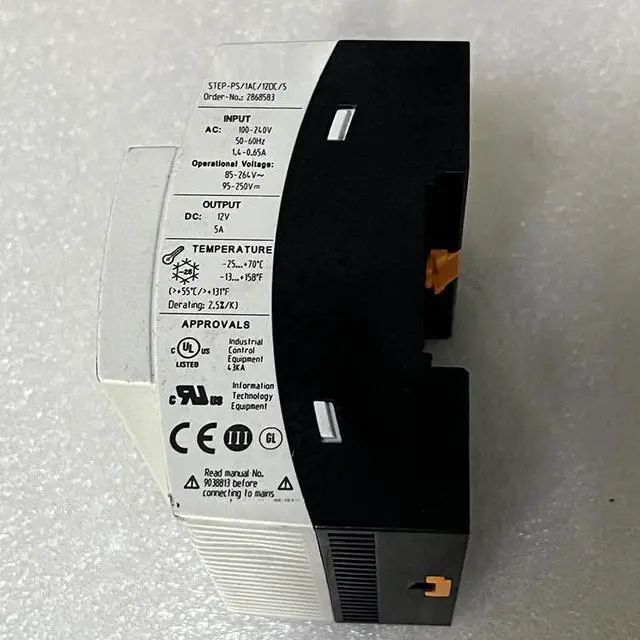 Alt view image 2 of 2 - Power Supply 2868583 PS/1AC/12DC/5 12VDC 5.0A 12V5A 60w