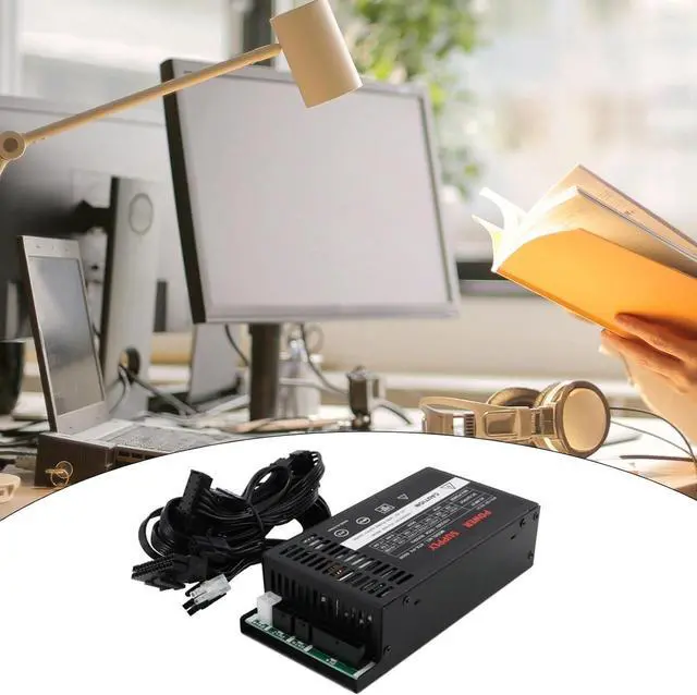 Alt view image 2 of 7 - ENP-7660B Flexs ATXs PSUs 600W Full Modulars Power Supply 110-264V for Gaming PC Quiet Fan Multiple Connectors Support