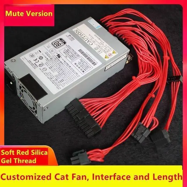 Alt view image 2 of 6 - PSU for Full Module 80plus Gold ITX Flex Small 1U -12V S3 K39 400W Switching Power Supply DPS-400AB-12B