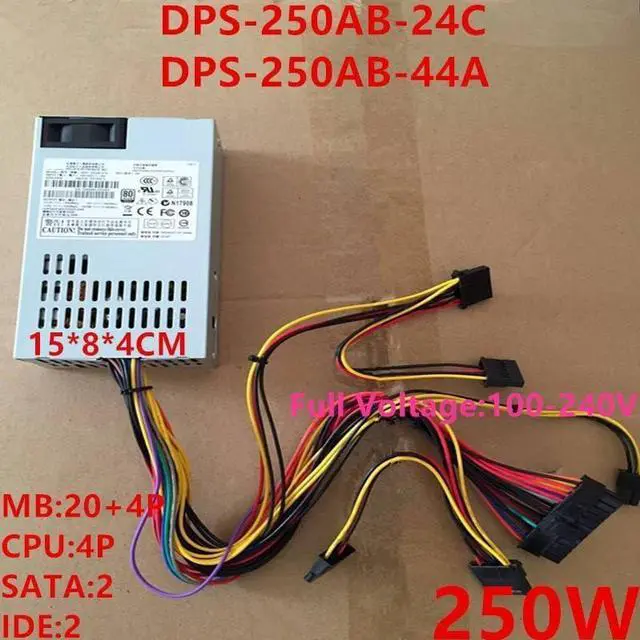 Alt view image 2 of 2 - PSU for AIO Flex POS Small 1U 250W Switching Power Supply DPS-250AB-24C DPS-250AB-44A