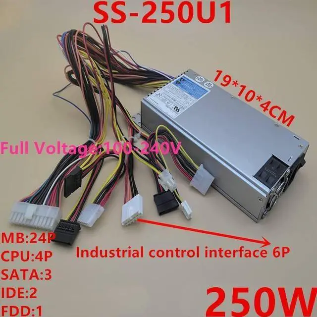 Alt view image 6 of 6 - PSU for -5V 1U 250W Switching Power Supply SS-250U1