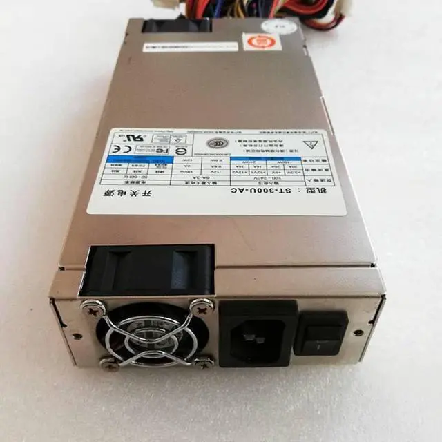 Alt view image 3 of 6 - PSU for 1U 300W Switching Power Supply ST-300U-AC