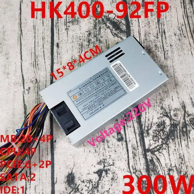 Alt view image 4 of 4 - PSU for IPC Flex POS NAS ATM Small 1U 300W Power Supply HK400-92FP