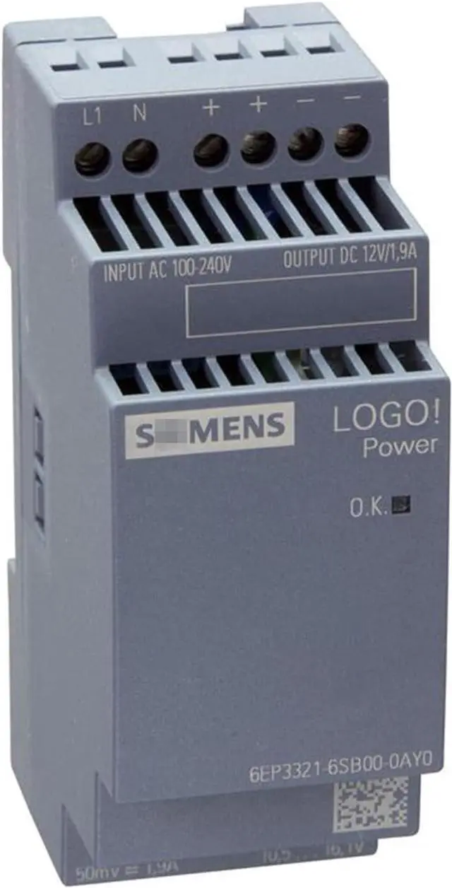 Main image of 6EP3321-6SB00-0AY0 12V/1.9 A Stabilized Power Supply 6EP33216SB000AY0 Sealed in Box 1 Year Warranty Fast Shipment
