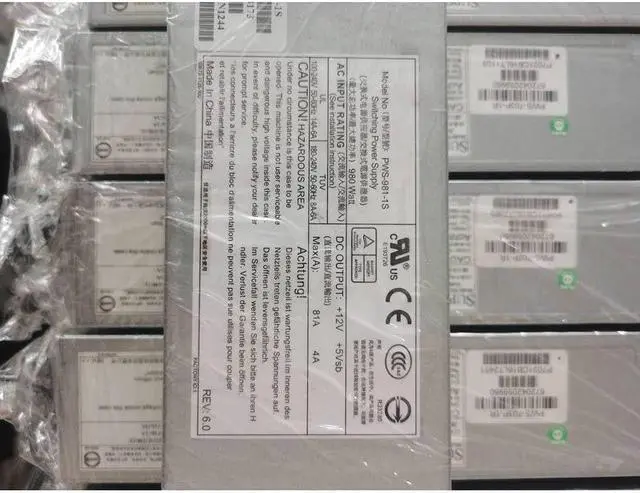 Alt view image 6 of 6 - PWS-981-1S for 980W 1U Redundant Power Supply