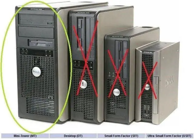 Alt view image 2 of 6 - Optiplex Genuine Original 305W Power Supply NPS-305KB A N305P-06 C248C OEM