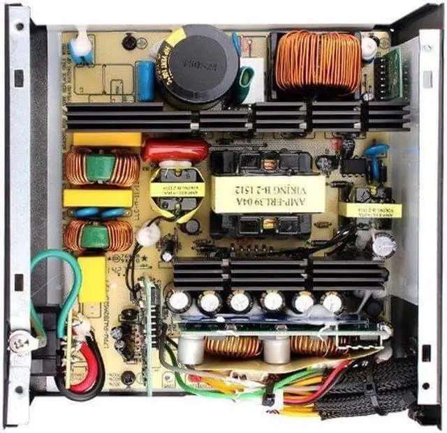 Alt view image 4 of 6 - PSU for Super Flower Golden Butterfly Battle Page HX480W 1070Ti Silent Power Supply 480W Power Supply SF-480P14XE(HX)