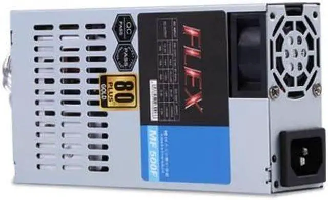 Alt view image 2 of 6 - PSU for Dianjipa Full Module 80plus Gold AIO ITX Flex Small 1U K39 K17 K30 A4 S3 G5 Rated 500W Power Supply MF 500F