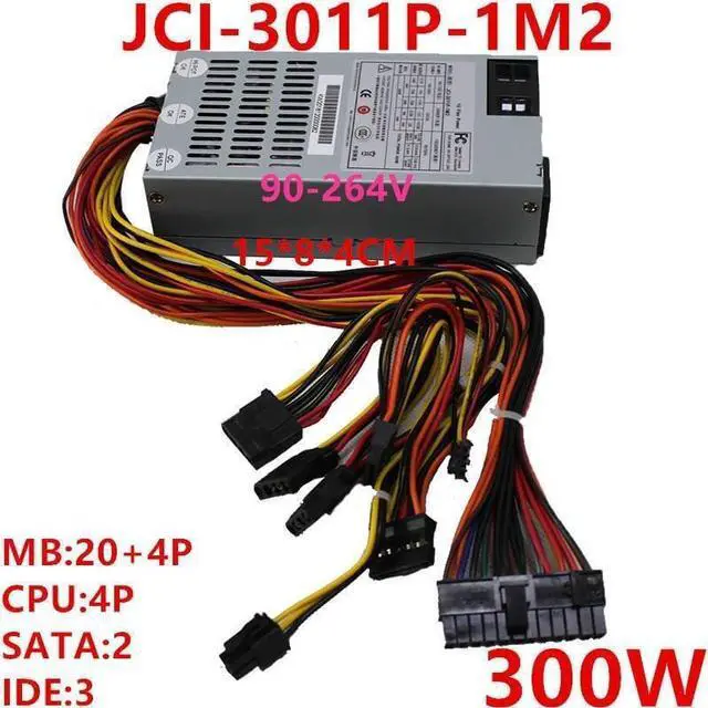 Alt view image 4 of 4 - PSU for AIO ITX Flex NAS Small 1U 300W Switching Power Supply JCI-3011P-1M2