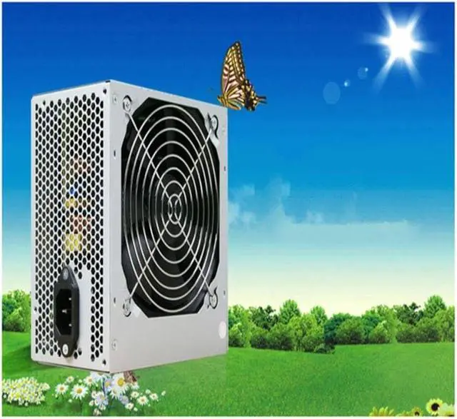 Alt view image 5 of 5 - PSU for Top Grade 400 ATX GTX1050Ti Game Power Supply 400W Power Supply PCD023