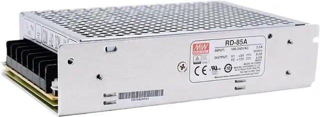 Alt view image 4 of 5 - RD-85 RD-85A RD-85 Dual Output Switching Power Supply(RD-85B)