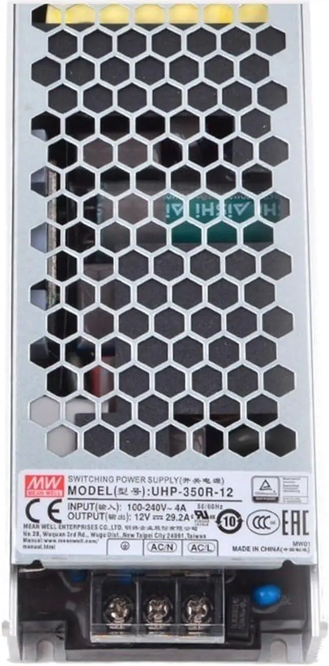 Alt view image 2 of 6 - UHP-350R 3.3 4.2 5 12 15 24 36 48 55V Fanless Design 350W Slim Type PFC Switching Power Supply(UHP-350R-36V)