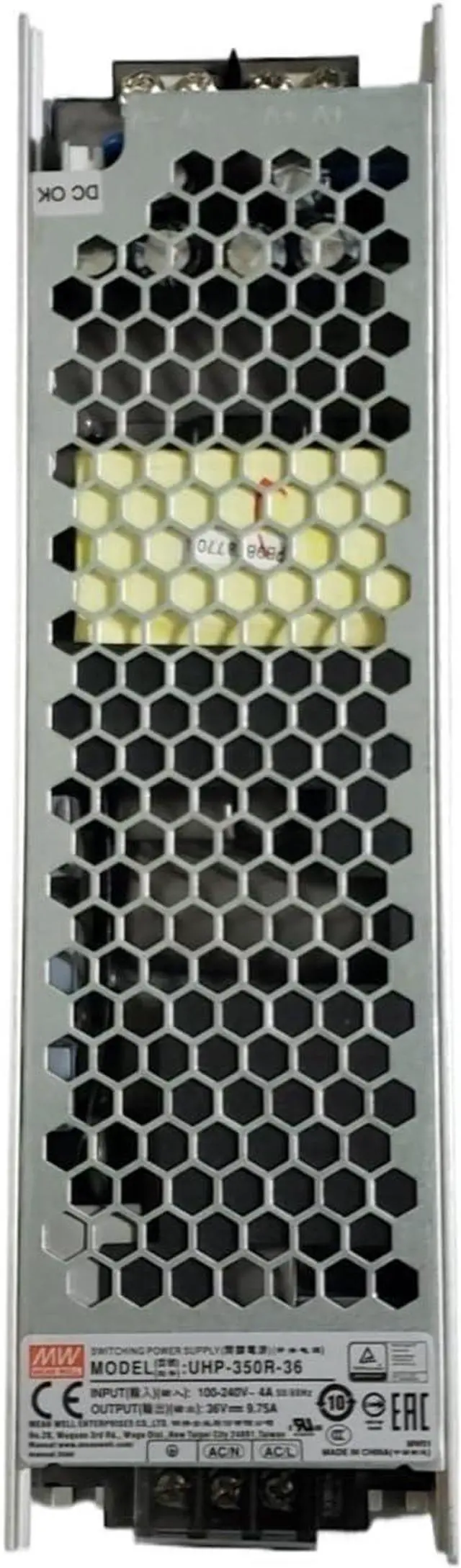 Alt view image 6 of 6 - UHP-350R 3.3 4.2 5 12 15 24 36 48 55V Fanless Design 350W Slim Type PFC Switching Power Supply(UHP-350R-36V)